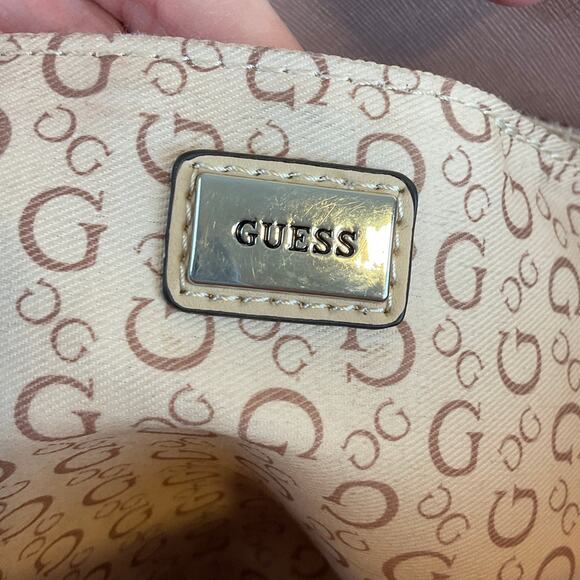 Guess Handbag/Purse/Tote - Pink/Rose, about 15 x 10 x 5.5 inches - Picture 7 of 7